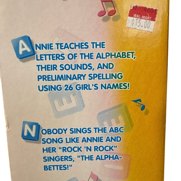 Vintage 2001 Alphabet Annie Interactive Braille Doll With ABC Shirt & Green Pant - Picture 9 of 13